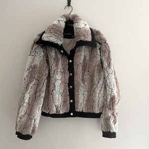 12th Tribe | Faux Fur Jacket